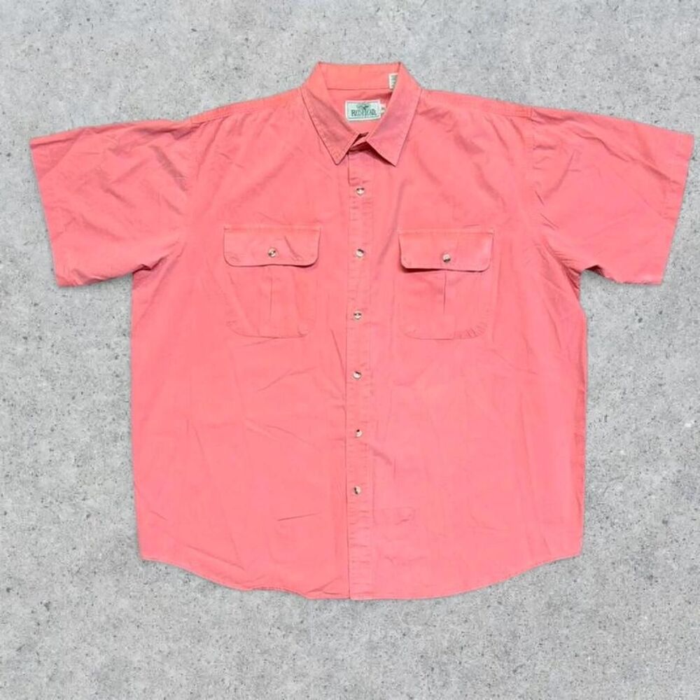 Vintage 80’s Redhead Short Sleeve Button Up Two Pocket Shirt